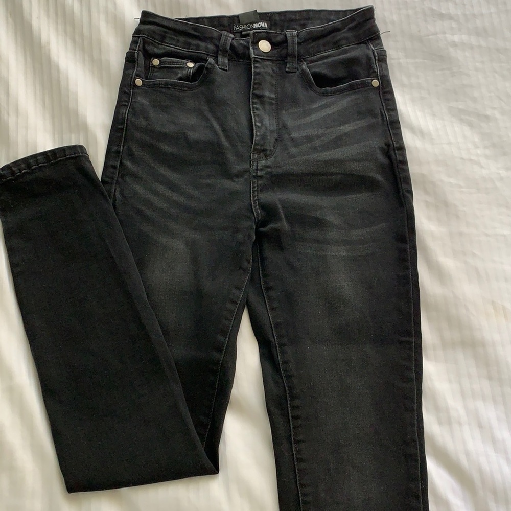 Black fashion nova jeans